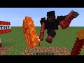 all netherite armor  + ferrous wroughtnout + iron golem = ?