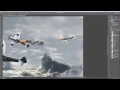 Airborne - speed art (#Photoshop CS6)