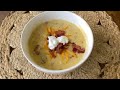 The Best Cheesy Loaded Baked Potato Soup | Fall & Winter Soup Recipes | Easy Dinner Ideas