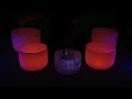 432Hz ASMR Journey: 4 Hours of Crystal Singing Bowls for Energy Cleansing