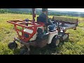 Wild Blueberry harvester