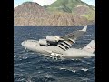 Very Dangerous! US Air Force C17 Fighter take off Short Runway Juliana island
