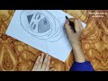 A Hijabi Girl with Mask by Muna Drawing Academy | How to Draw Hijabi Girl Step by Step with Muna |