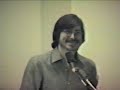 Vintage Steve Jobs footage on Apple