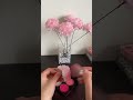 Cách làm hoa đơn giản bằng giấy vệ sinh #decor #handmade #shortvideo