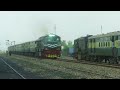 Fastest Train Crossing Badar Express to Millat Express Faisalabad Dry Port Railway Station