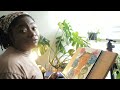 June ArtVlog 013 | Real-time painting process and Peach picking