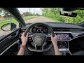 2024 Audi RS7 Performance - POV Test Drive (Binaural Audio)