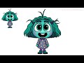 How To Draw Envy from Inside Out 2 | Disney Pixar | Cute Easy Step By Step Drawing Tutorial
