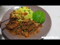 Sossi Soya Recipe || Cook Sossi this way, It will taste like real meat! Sossi Soya & Tumeric rice