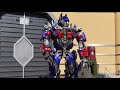 Optimus Prime loves Roblox but Bumblebee still likes dancing Universal Studios Hollywood California