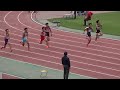 予選 少年B 男子100m 鹿児島国体陸上2023
