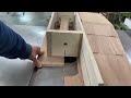 Conical poles of various lengths and thicknesses / round wooden bar multi-jig [Woodworking DIY]