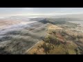 Sunrise and Cloud Inversion on Mam Tor & The Great Ridge Peak District - Drone Footage
