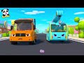 Monster Truck, Shark Truck, Ice Cream Truck | + Super Ambulance Rescue Team | Kids Song | BabyBus