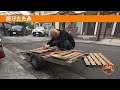 【スーパーカブ】カブトレーラー自作　原付で自転車3台まとめて運びます【DIY】