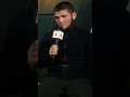 I feel I have to stop - Khabib Nurmagomedov explains his Retirement😱 #mma #ufc