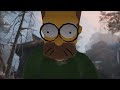 God of War but it's The Simpsons