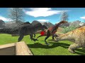 Escape from Giganotosaurus - Animal Revolt Battle Simulator