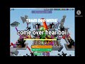 1v1 my new friend in bedwars