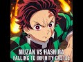 Muzan vs Hashira - Falling to Infinity Castle (From 