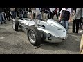 Historic Formula 1 engines warmup, Maserati 250F, Cooper, Lotus, etc at Zandvoort