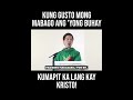 ISURRENDER MO ANG LAHAT KAY KRISTO || HOMILY || FATHER FIDEL ROURA