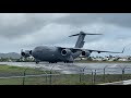 U.S AIR FORCE C-17 SINT MAARTEN EXTREME MIND BLOWING TAKEOFF