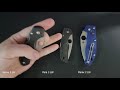 $100 Spyderco Comparison Native 5, Para 3, Manix 2 Lightweight | Left Handed Knife Reviews