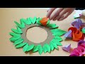 Coronita din flori de hartie Origami Decorațiune pentru casa