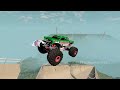 Drunken Monster truck Cars - Epic High Speed Crazy  Jump Test And Crashes #47  - EPIC BeamNG ASVA