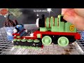 토마스와 친구들 slide into mud  - toy car wash for kids[Toy Zamong]