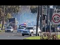 A very slow police chase in Carrum Downs, Melbourne, Australia  👍.
