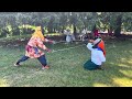 Tally vs Adelina, Rapier Tourney, Southern Region War Camp East Kingdom SCA 6.2.24