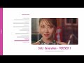 Girls’ Generation - FOREVER 1 (Focus/Solo ScreenTime Distribution)