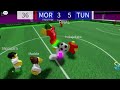 ROBLOX WORLD CUP FINAL 🇲🇦🇹🇳 ( AFRICAN FINAL ) Touch Football / Soccer !