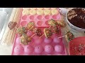 STEP BY STEP HOW TO BAKE HOMEMADE SWEET CAKE 😋WITH CAKE POP MAKER 🍥 AND DECORATE LIKE PARTY CAKE🙏🏾🥰🍥