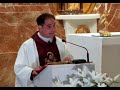 The Feast of St. Joseph the Worker Homily, by Fr. Calloway, at St. John the Baptist Catholic Church
