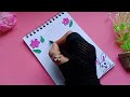 simple note book decoration ||how to decoration notes|| notes decoration easy idea||