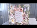 How to Add Wedding Invitation or Photo to Resin Flower Block Tutorial | Dried Flower Art Epoxy Resin