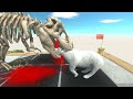 Dino Bomb🧨 Challenge | Who Can Survive? - Animal Revolt Battle Simulator