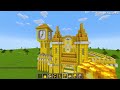 NOOB vs PRO: CASA CASTILLO de ORO en Reto de Construcción en Minecraft!
