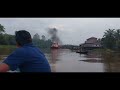 @TUGBOAT SKS 01 bawa tongkang boksit melintasi sungai tualan kalimantan tengah