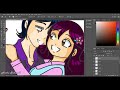 🎨SpeedPaint 4°- OCs Peque y Julián🎨