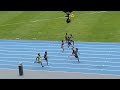 Men’s 100m U20 NYC GRAND PRIX Champion🥇       (10.45 ,1.0w)