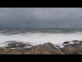 Hurricane Sandy at Beavertail, Rhode Island - Day 1