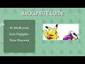 How To Make Gen 2 Pokémon Sprites | Substitube Tutorial 🦖