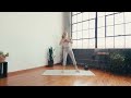 45 Minute Cardio Pilates + Barre | challenging full body workout