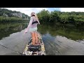 EXPLORING a WILD river! (One of the OLDEST in the nation!) kayak fishing