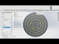 Escudo del Capitán América en Solidworks